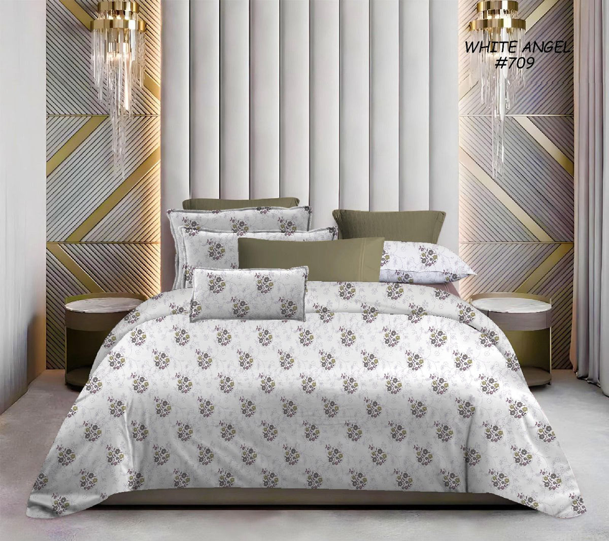 Icons Gift ready king size bedsheets