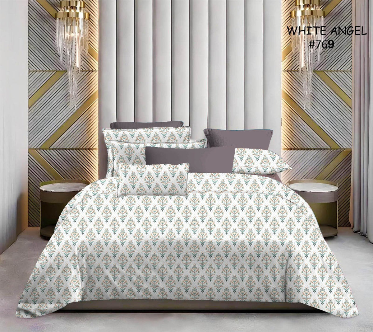 Icons Gift ready king size bedsheets