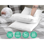 Fibre Pillow with 3-month warranty