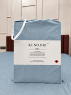 Kinoori Japanese Cotton Sateen Comforter & Bedsheet Set