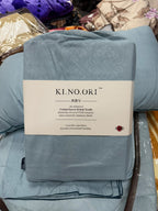 Kinoori Japanese Cotton Sateen Comforter & Bedsheet Set