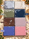 Solid Elastic Fitted King size bedsheet