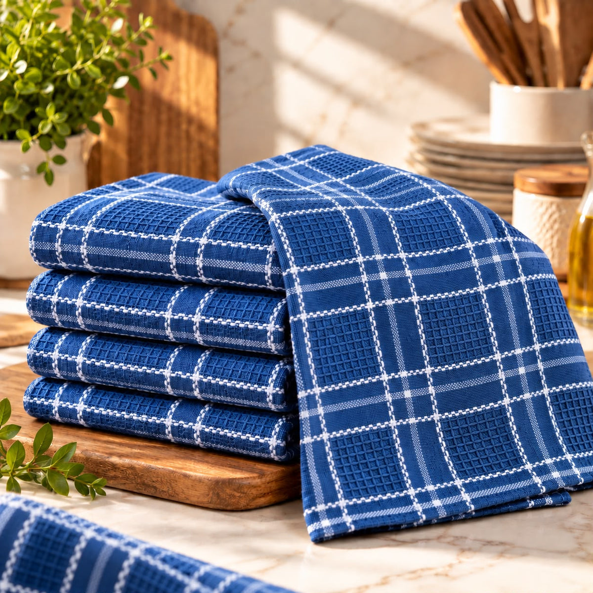 Pure Cotton Textured Kitchen Napkins/Towels