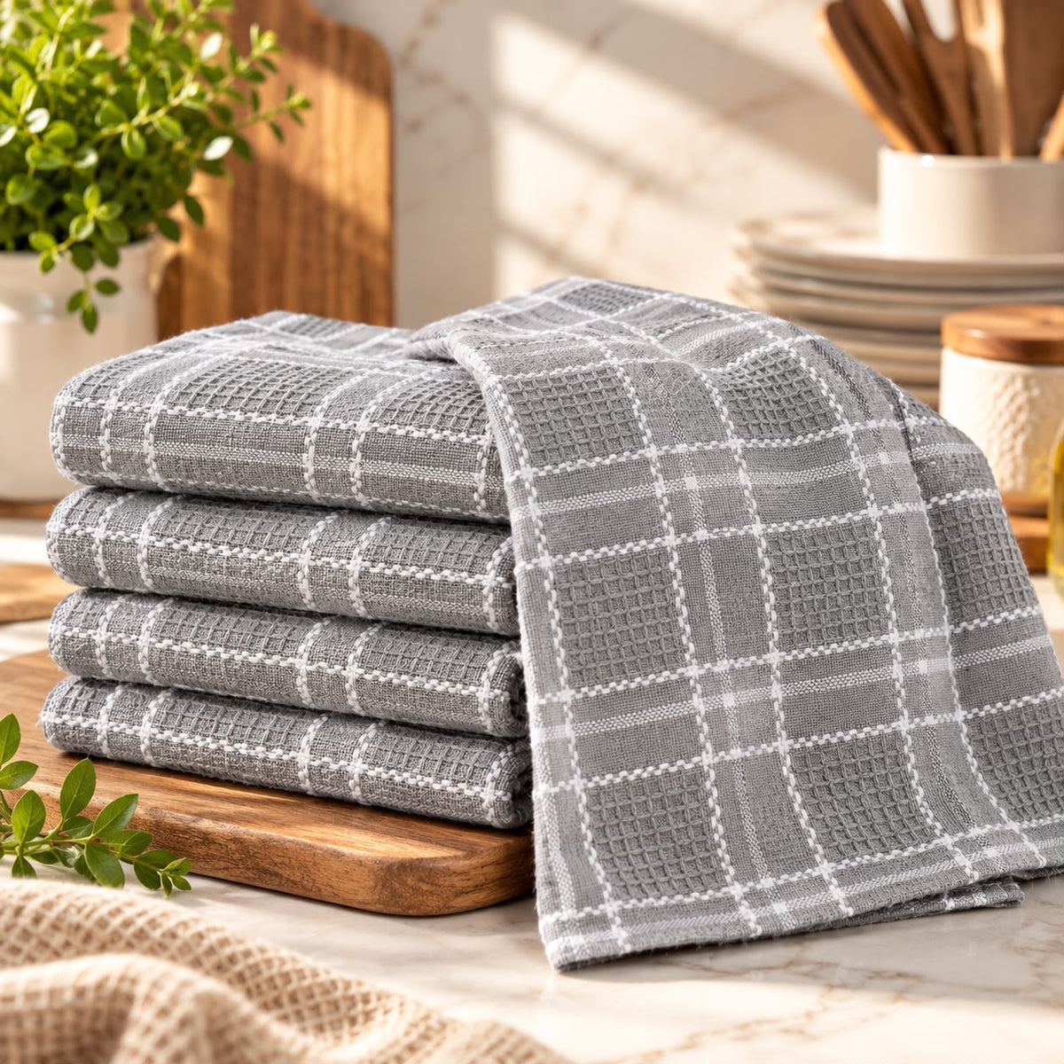Pure Cotton Textured Kitchen Napkins/Towels