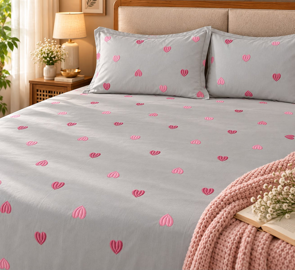 Embroidery King Size Pure Cotton Kaarigari Collection