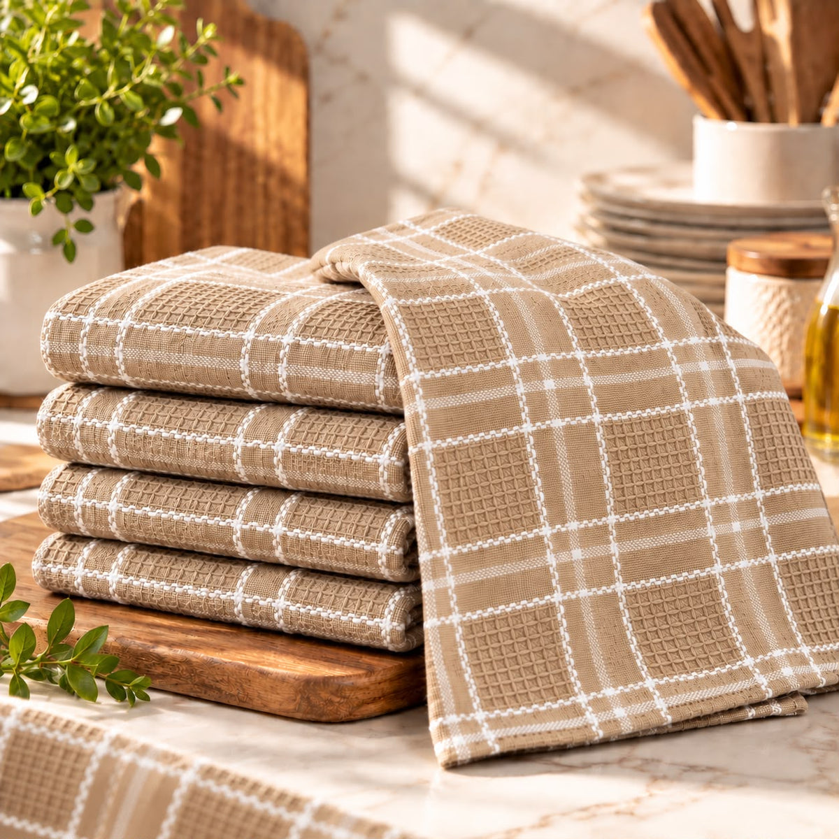 Pure Cotton Textured Kitchen Napkins/Towels