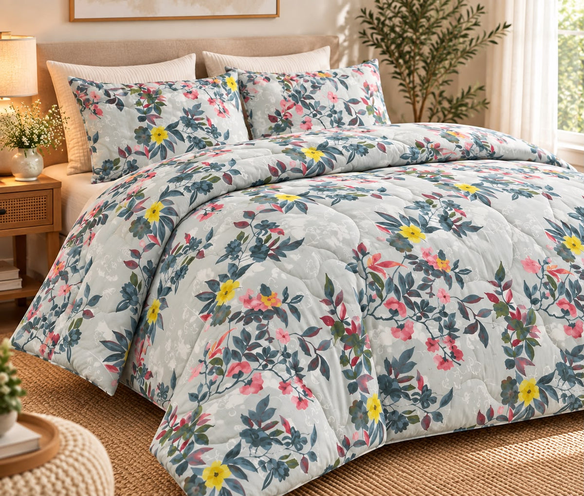 Aangan Double bed reversible comforter