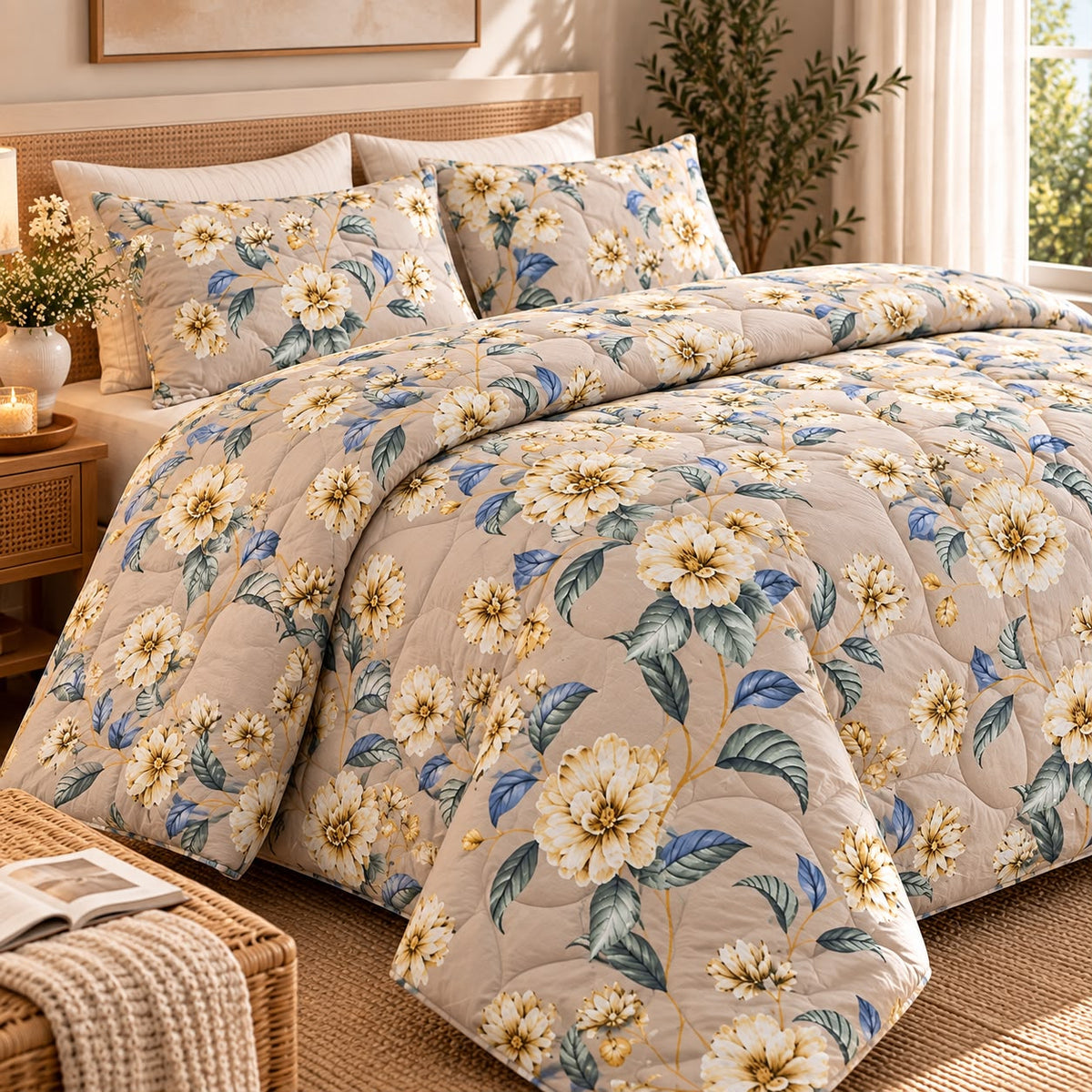 Aangan Double bed reversible comforter