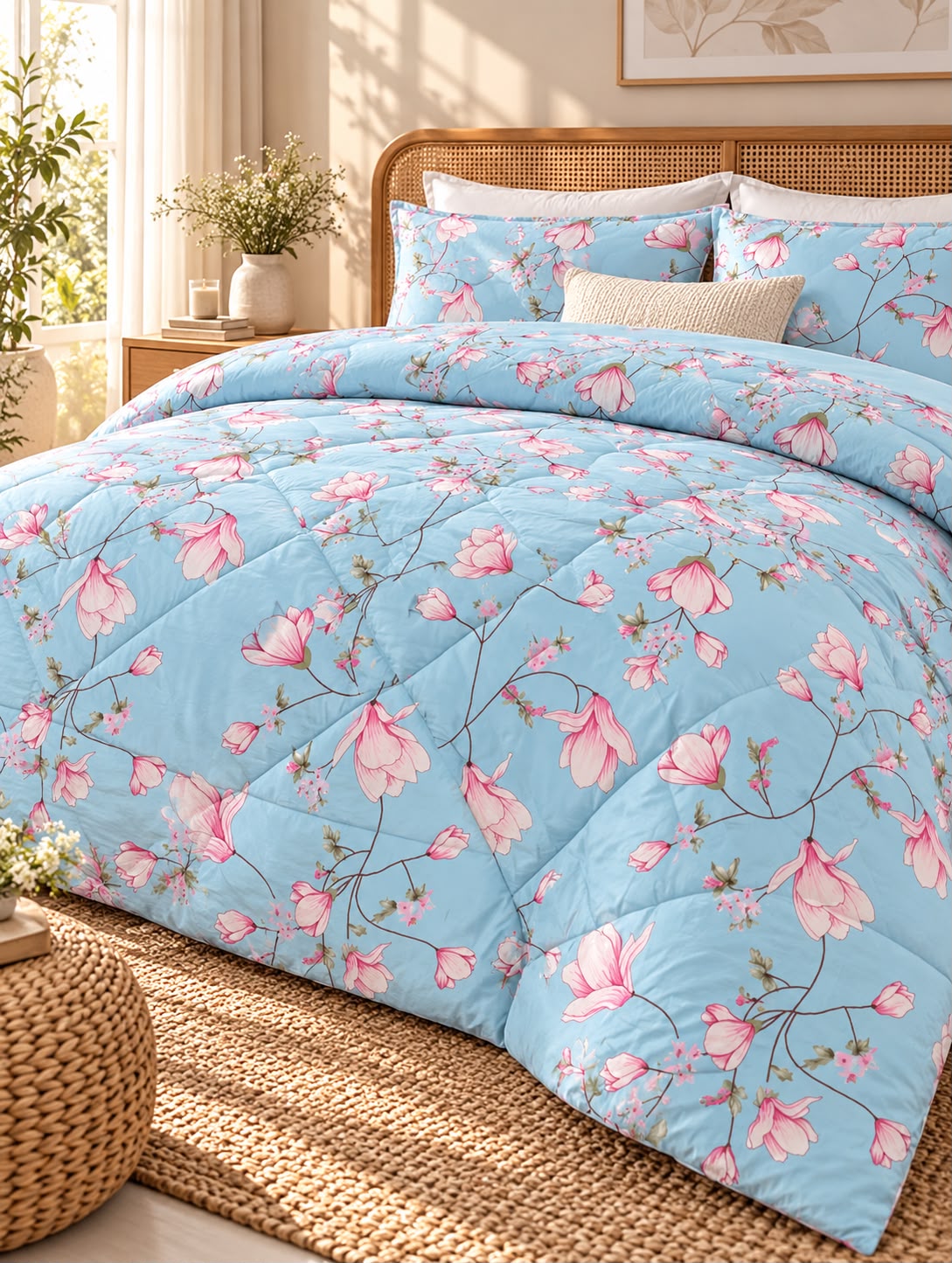 Aangan Double bed reversible comforter