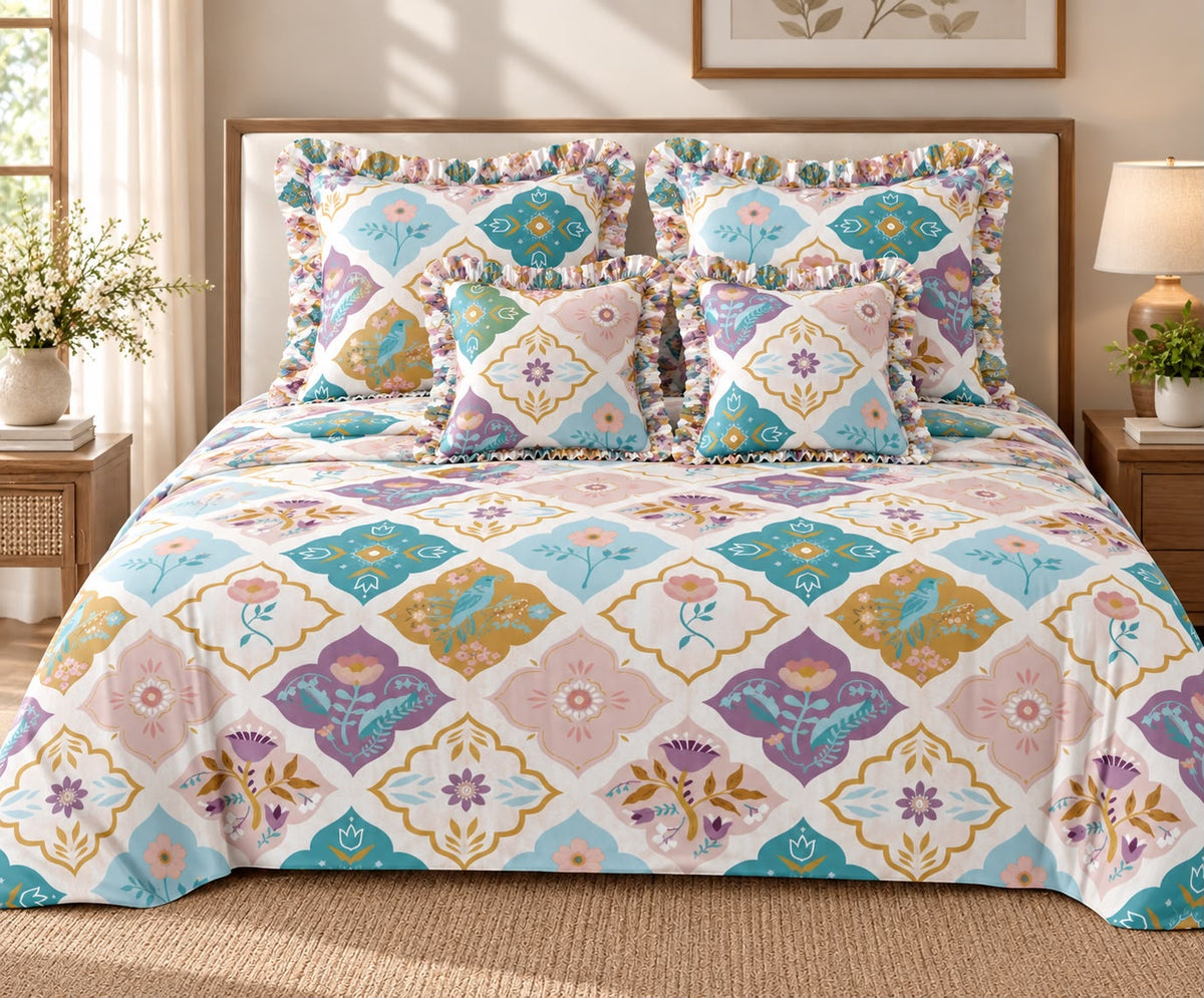 Valencia 5 Piece Bedsheet Set