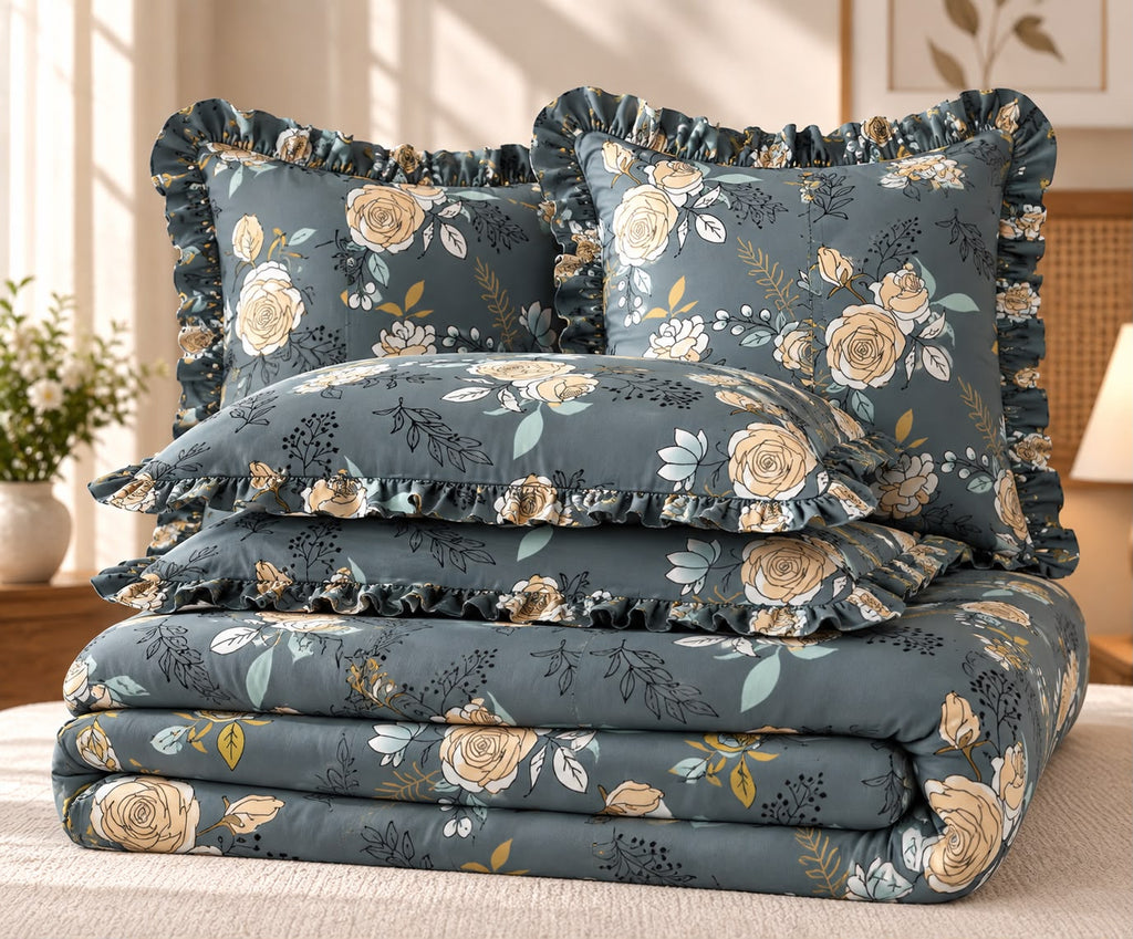 Valencia 5 Piece Bedsheet Set